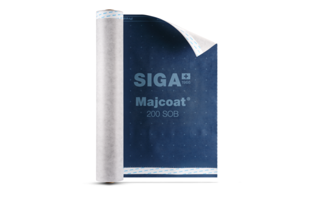 Majcoat 200 SOB 1,5m Siga dampdoorlatende foile voor onderdaken
